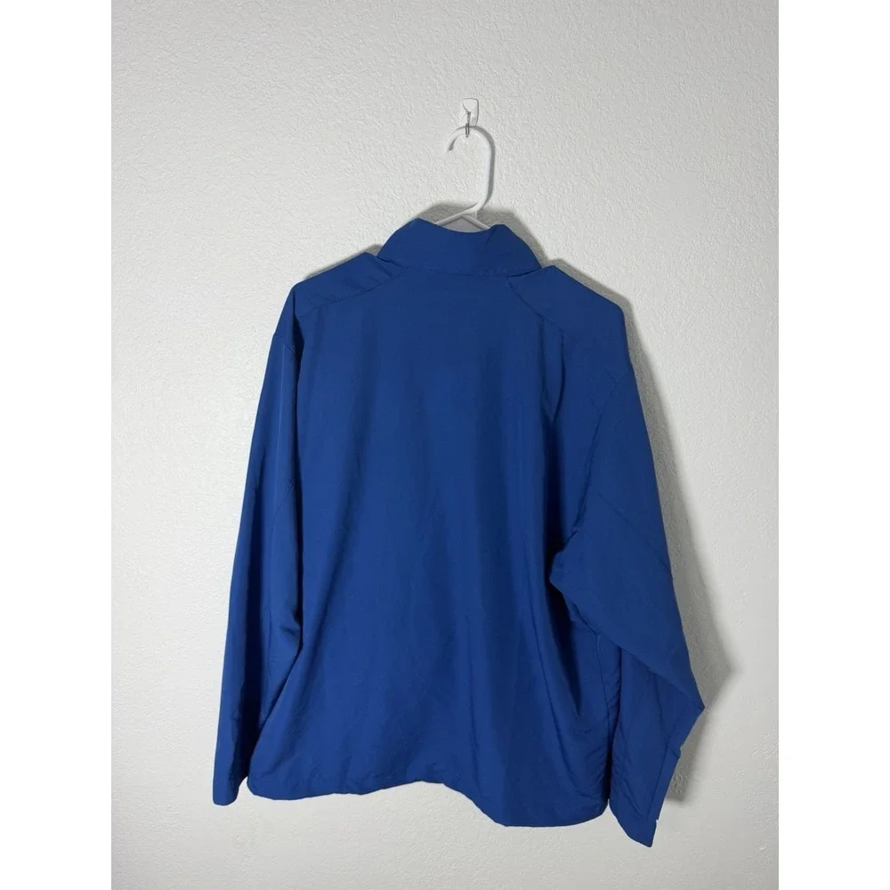 Nike PGA Golf Windbreaker Jacket Promo‎ Pullover Broadsoft Mens XL NEW Blue